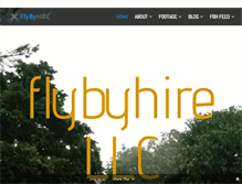 Tablet Screenshot of flybyhire.com